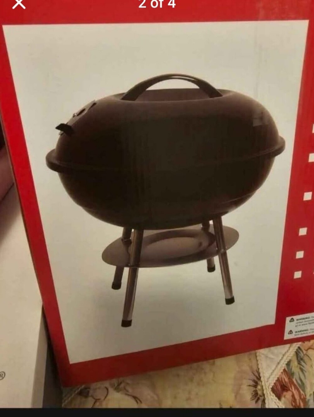New 14 inch BBQ CHARCOAL KETTLE GRILL